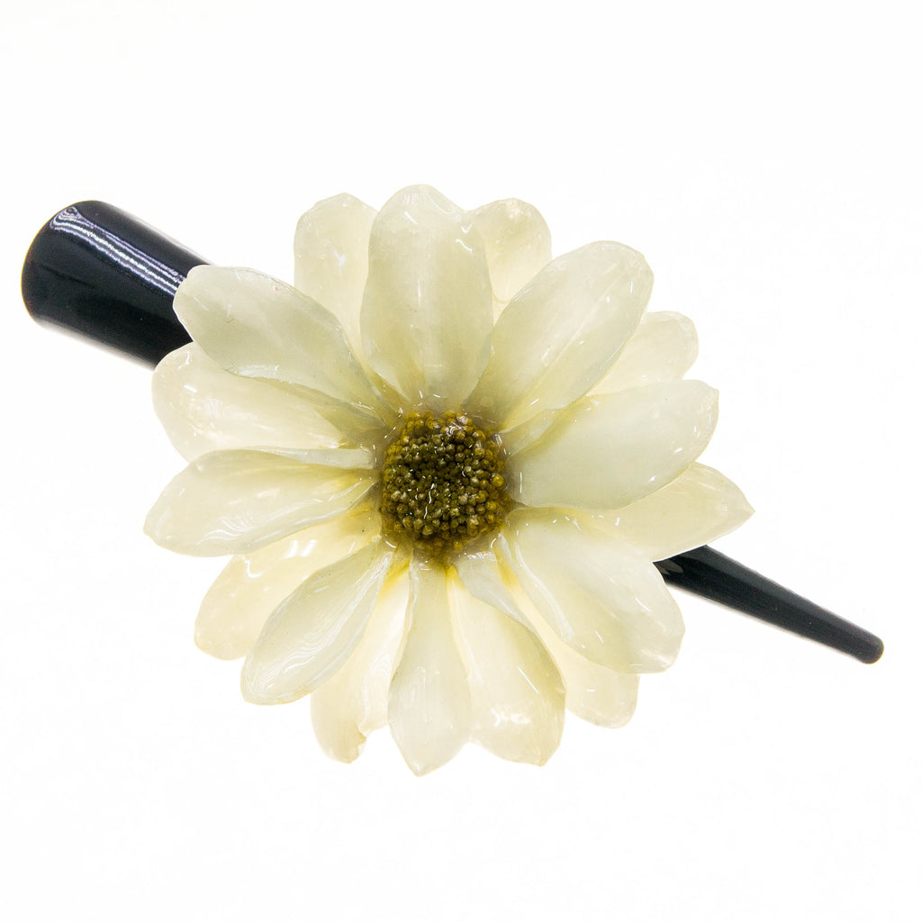 Aster Hairclip - Cream