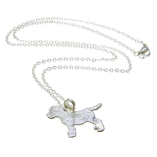 Silver Dog Pendant