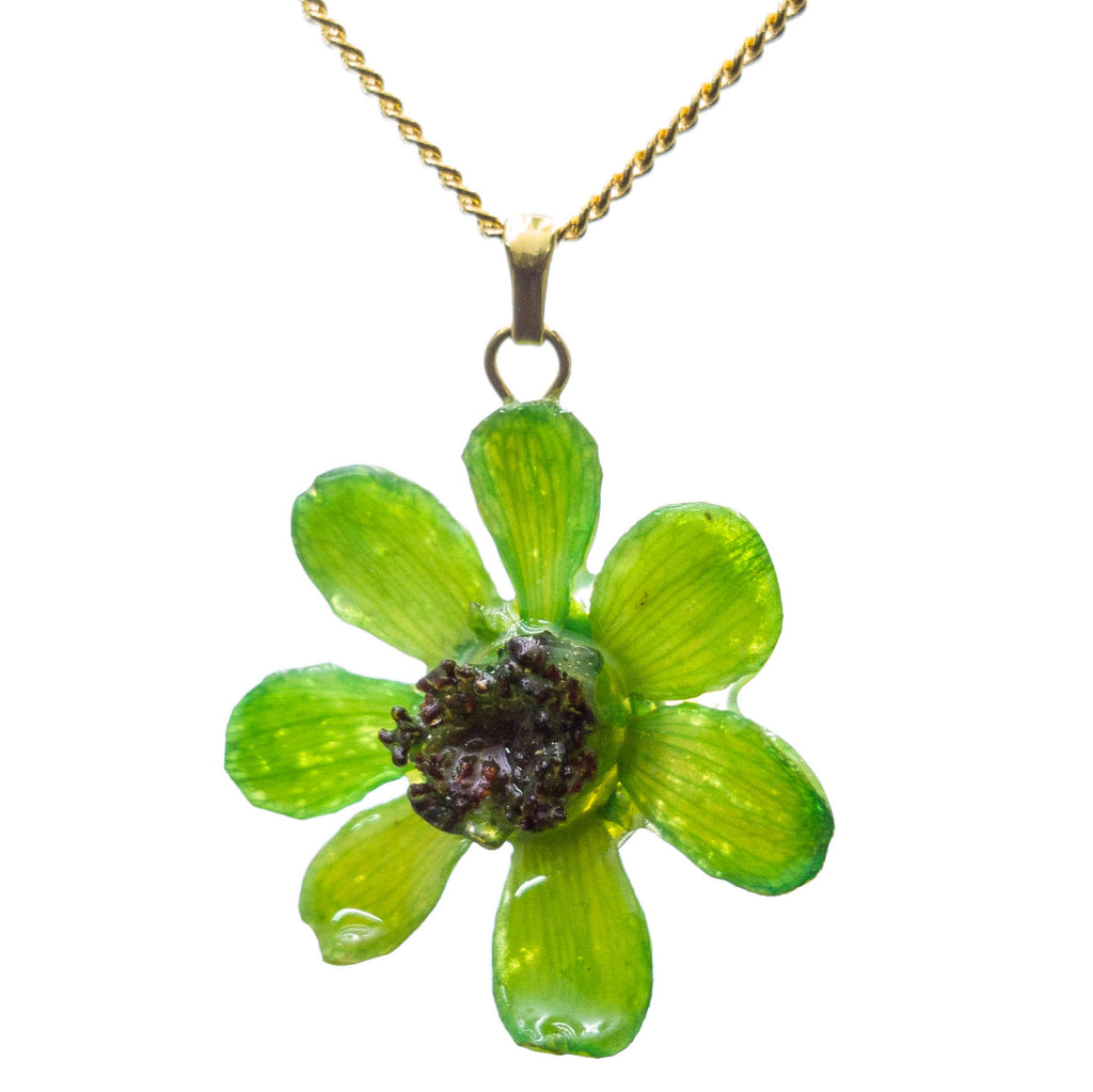 Zinnia Pendant - Green